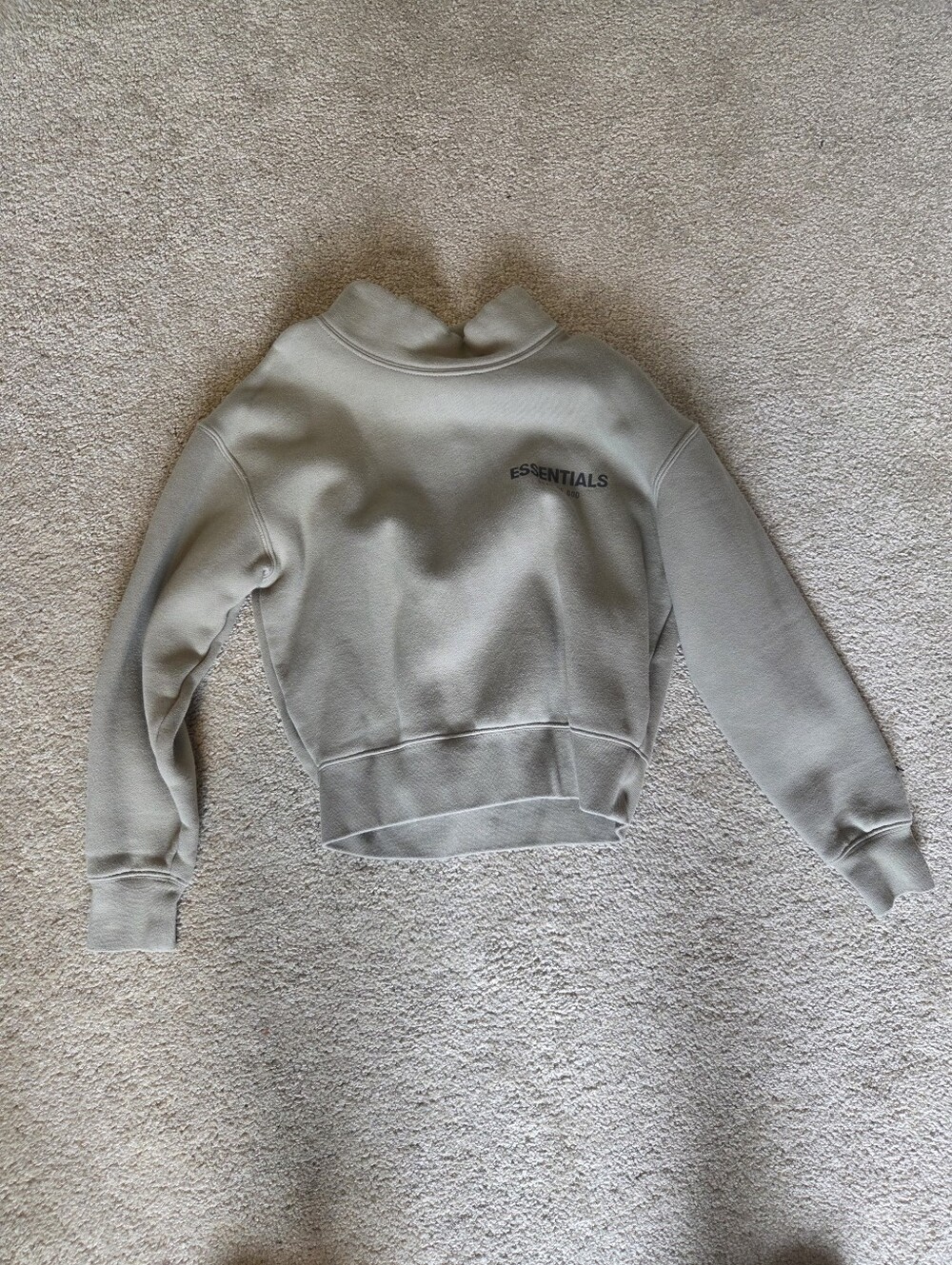 Essentials Kids's Crewneck Pullover in Light Green With Matching Pants